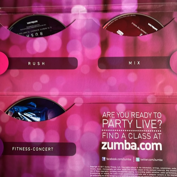 7 DVD Set Zumba Fitness - Picture 2 of 7